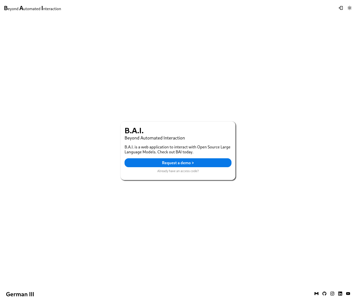 B.A.I. project